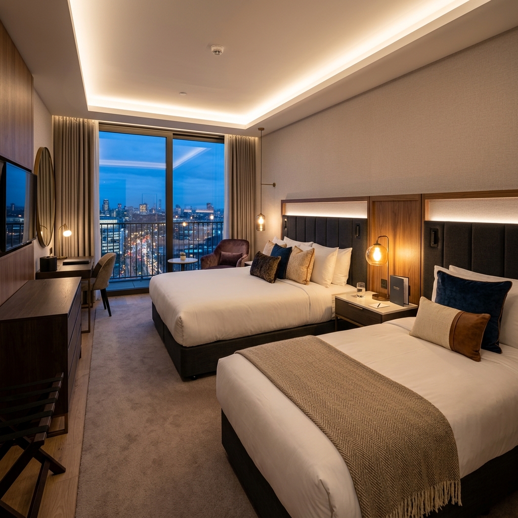 Premium Triple Room (1 Double Bed + 1 Single Bed)